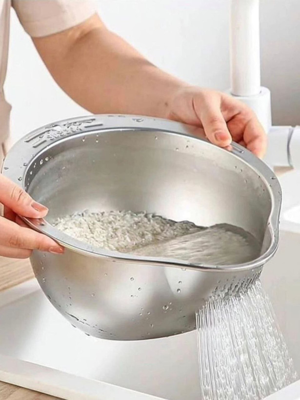 برنج شوی استیل ضدزنگ