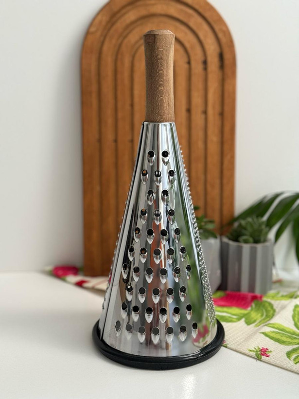 رنده مخروطی دسته چوبی شنگیا
