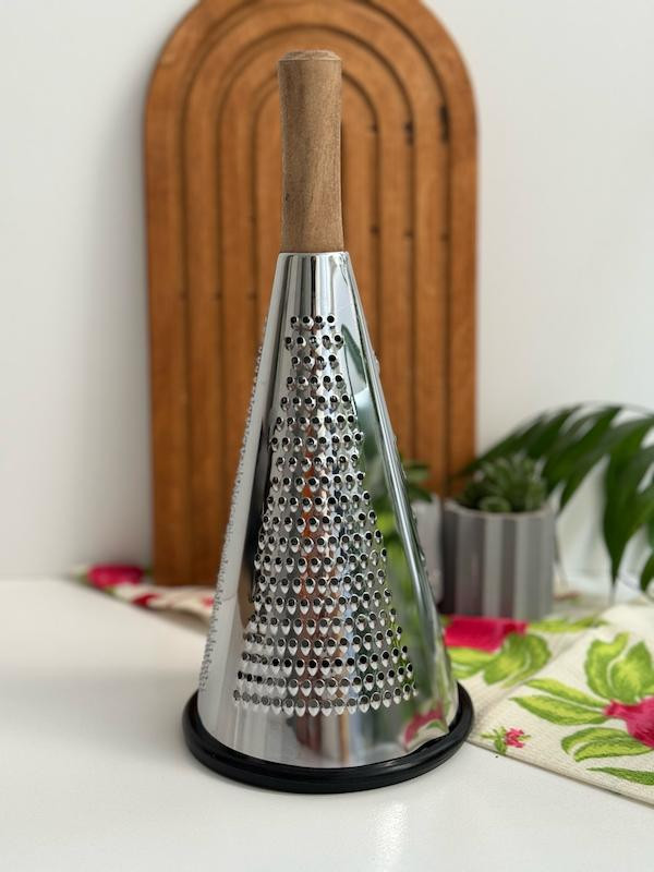 رنده مخروطی دسته چوبی شنگیا
