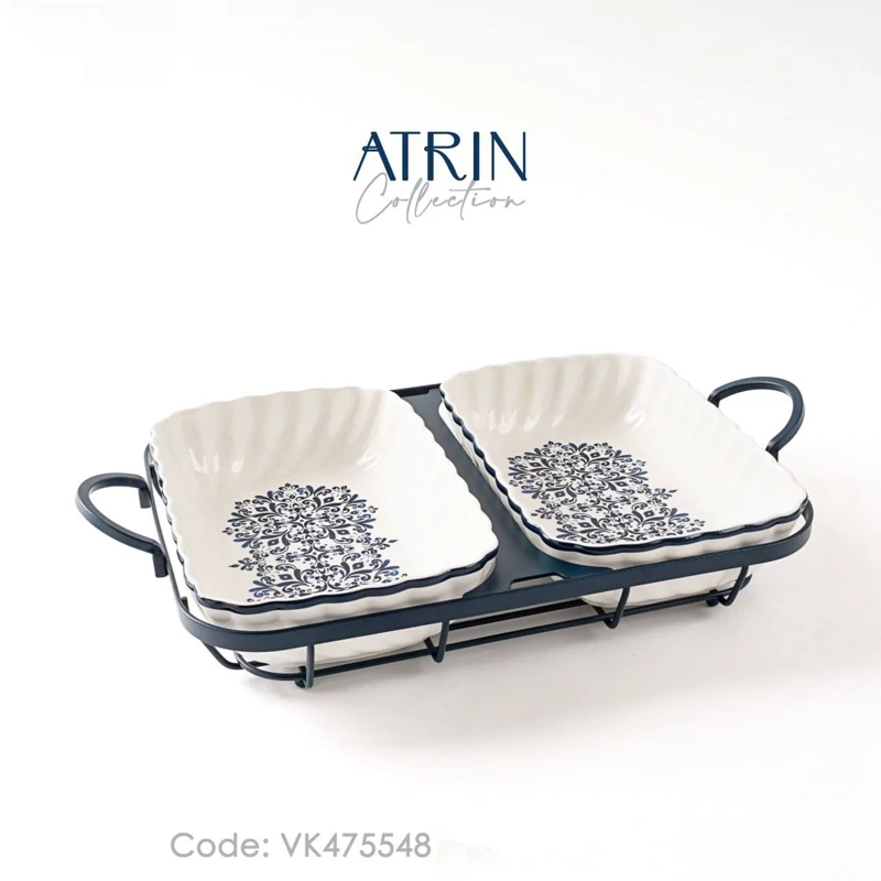 تابه مستطیل دوقلو BVK بی وی کی مدل ATRIN کد VK475548