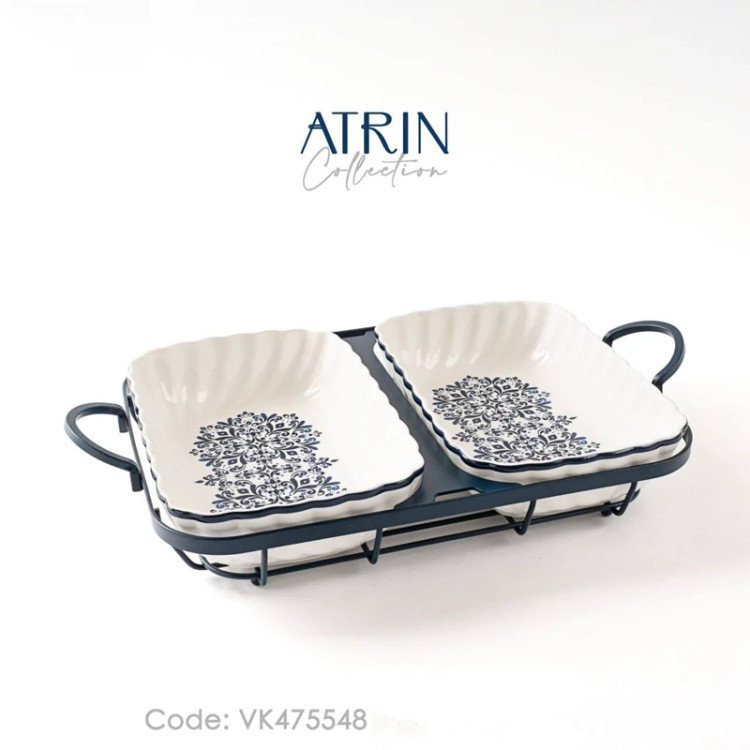 تابه مستطیل دوقلو BVK بی وی کی مدل ATRIN کد VK475548