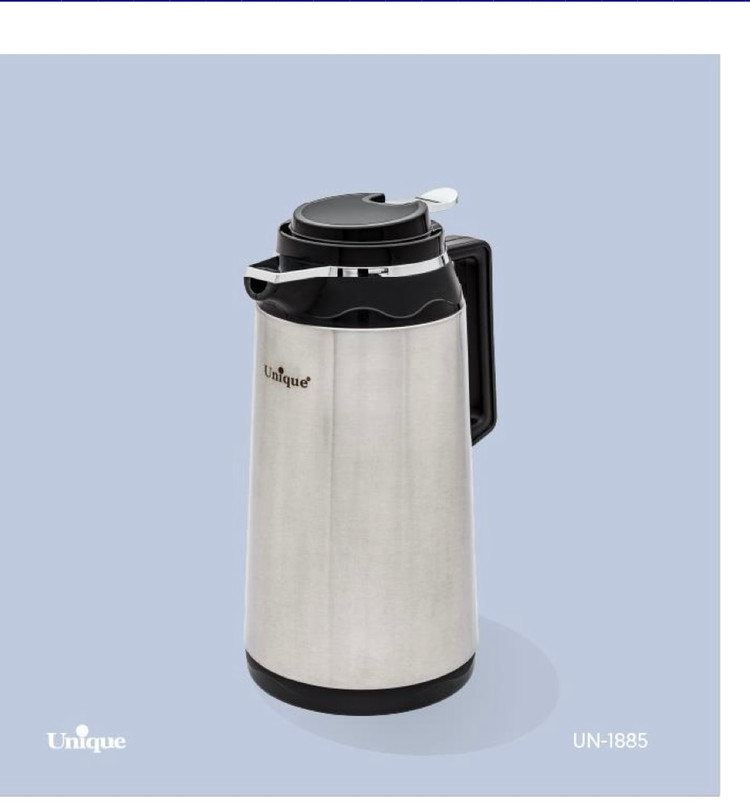 فلاسک یونیک استیل داخل شیشه یونیک